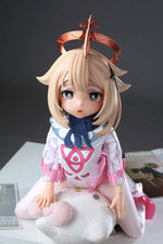 Load image into Gallery viewer, 65cm Paimon Sex Doll, Genshin Hentai Ahegao Sex Doll, Gyate Figure
