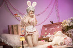 Load image into Gallery viewer, 73cm Realistic Sex Doll Sakura, White Hair Seductive Wife Hentai Figure
