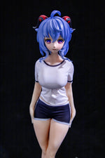 Load image into Gallery viewer, 75cm Ganyu Sex Doll, 1/2 Scale Genshin Impact Hentai Figure with Buruma
