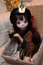 Load image into Gallery viewer, 85cm Genshin Mini Sex Doll Hu Tao, Cute Chinese Dress Hentai Figure

