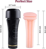 Load image into Gallery viewer, Realistic Anal Fleshlight, Handsfree Suction Male Masturbator, Vacuum Exotic Sex Pocket, perfect dimension
