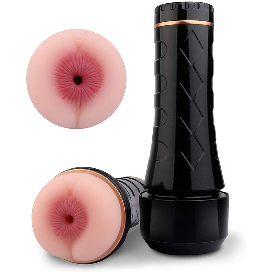 Realistic Anal Fleshlight Handsfree Suction Male Masturbator