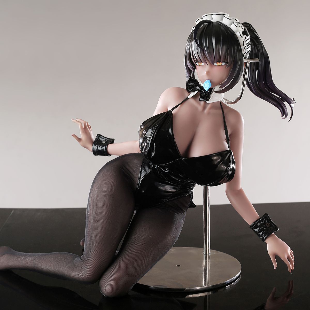 Ahegao Anime Sex Doll Karin Kakudate, Tanned Blue Archive Bunny Girl Hentai Figure
