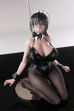 Load image into Gallery viewer, Ahegao Anime Sex Doll Karin Kakudate, Tanned Blue Archive Bunny Girl Hentai Figure
