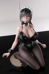 Ahegao Anime Sex Doll Karin Kakudate, Tanned Blue Archive Bunny Girl Hentai Figure
