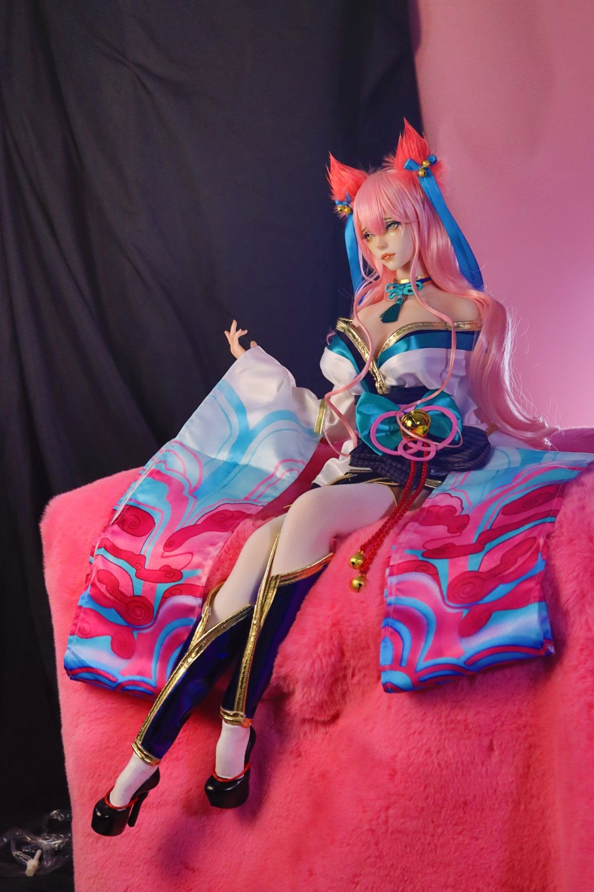 Anime Mini Sex Doll Spirit Blossom Ahri, Legends League Hentai Figure Kemelia Anime Mini Sex Doll Spirit Blossom Ahri, Legends League Hentai Figure Kemelia