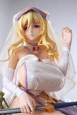 Load image into Gallery viewer, Anime Sex Doll Sword Maiden, Goblin Humiliated Blindfold Hentai Figure
