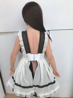 Load image into Gallery viewer, Black&amp;White Casual Dress for Mini Sex Dolls
