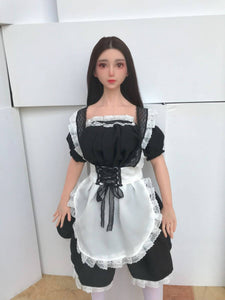 Black Maid Clothes for Mini Sex Dolls