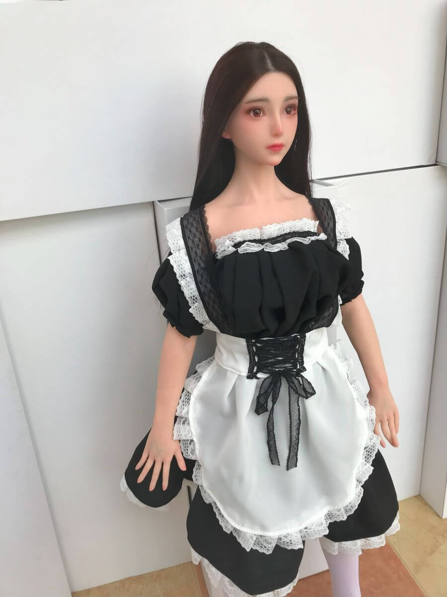 Black Maid Clothes for Mini Sex Dolls