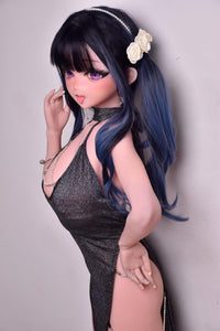 Cute Anime Sex Doll Asakura Naomi with Twintails, Naughty Smile 148cm Kemelia Cute Anime Sex Doll Asakura Naomi with Twintails, Naughty Smile 148cm Kemelia