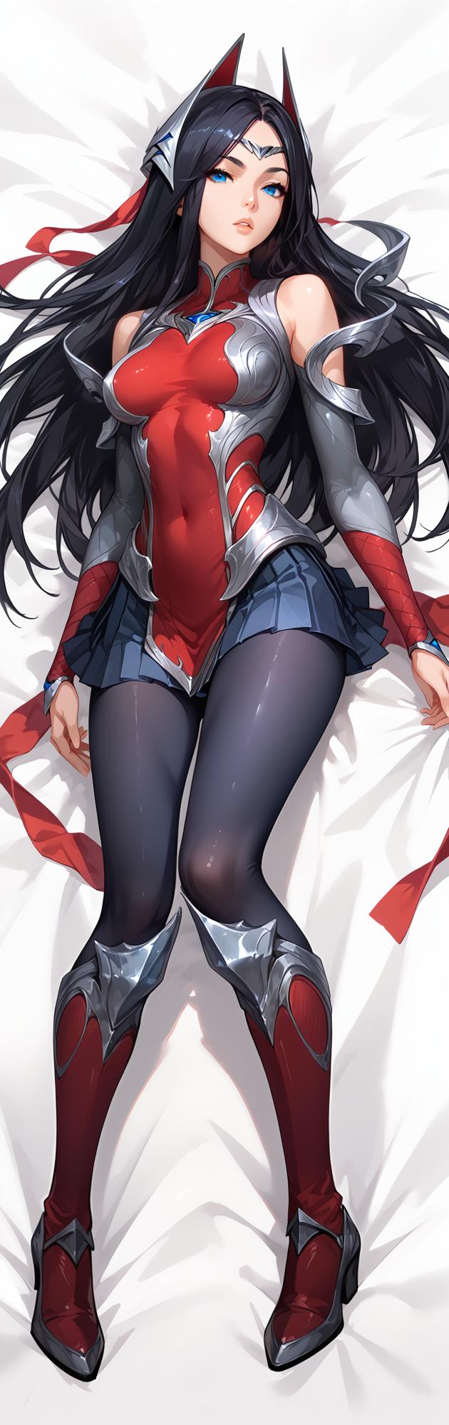 Divine Sword Irelia Body Pillowcase, Custom League of Legends Dakimakura Cover