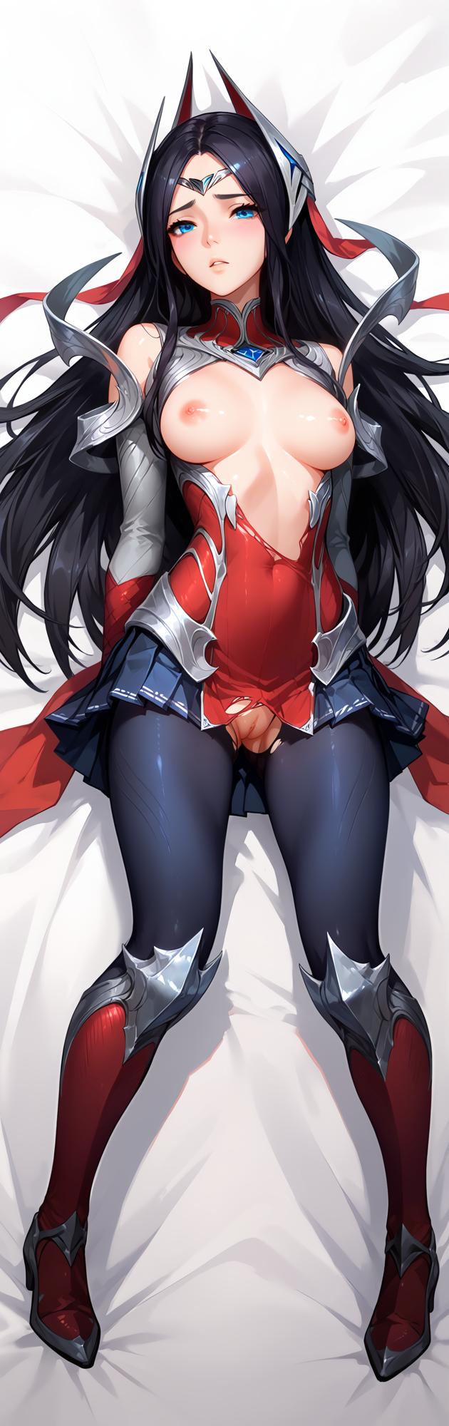 Divine Sword Irelia Body Pillowcase, Custom League of Legends Dakimakura Cover