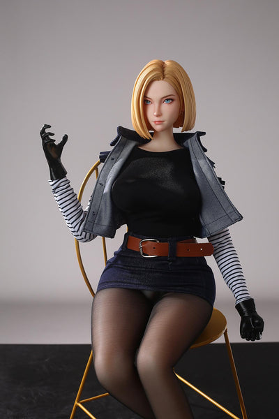 Dragon Ball Sex Doll Android 18, Blonde Hair Cowgirl Mini Sex Doll (65 –  Kemelia