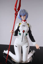 Load image into Gallery viewer, 65cm Evangelion Sex Doll Rei with Plugsuit and Spear of Longinus
