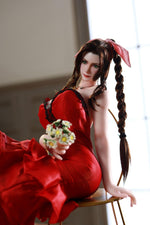 Load image into Gallery viewer, Exquisite Anime Sex Doll Aerith Gainsborough, Final Fantasy 65cm Mini Sex Doll
