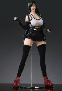 Final Fantasy mini sex doll Tifa Lockheart fight pose