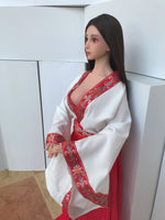 Load image into Gallery viewer, profile photo of japanese miko clothing for mini sex dolls
