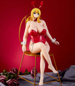 Load image into Gallery viewer, Lucy Heartfilia Bunny Girl Sex Doll from Fairy Tail, 1/4 Scale Cast Off Figure crossing her legs
