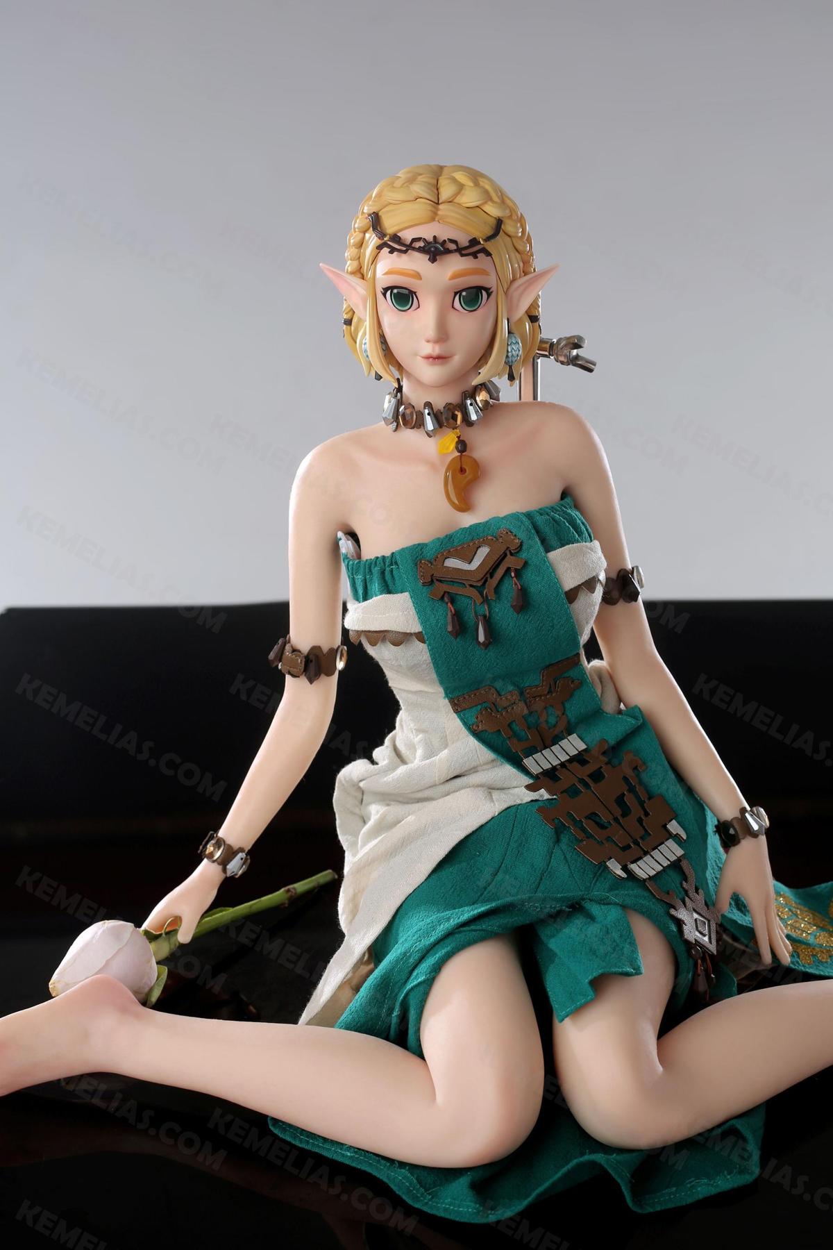 Mini Anime Sex Doll Princess Zelda, Blonde Hair Elf Hentai Figure Kemelia Mini Anime Sex Doll Princess Zelda, Blonde Hair Elf Hentai Figure Kemelia