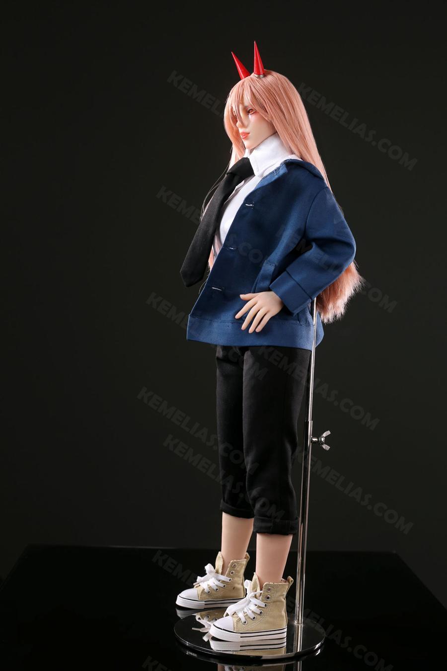 Mini Sex Doll Power of Chainsaw Man (70cm), Ahegao Hentai Figure