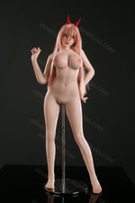 Load image into Gallery viewer, Mini Sex Doll Power of Chainsaw Man (70cm), Ahegao Hentai Figure
