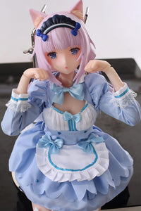 Nekopara Sex Doll Vanilla, 1/3 Scale White Hair Maid Catgirl Hentai Figure