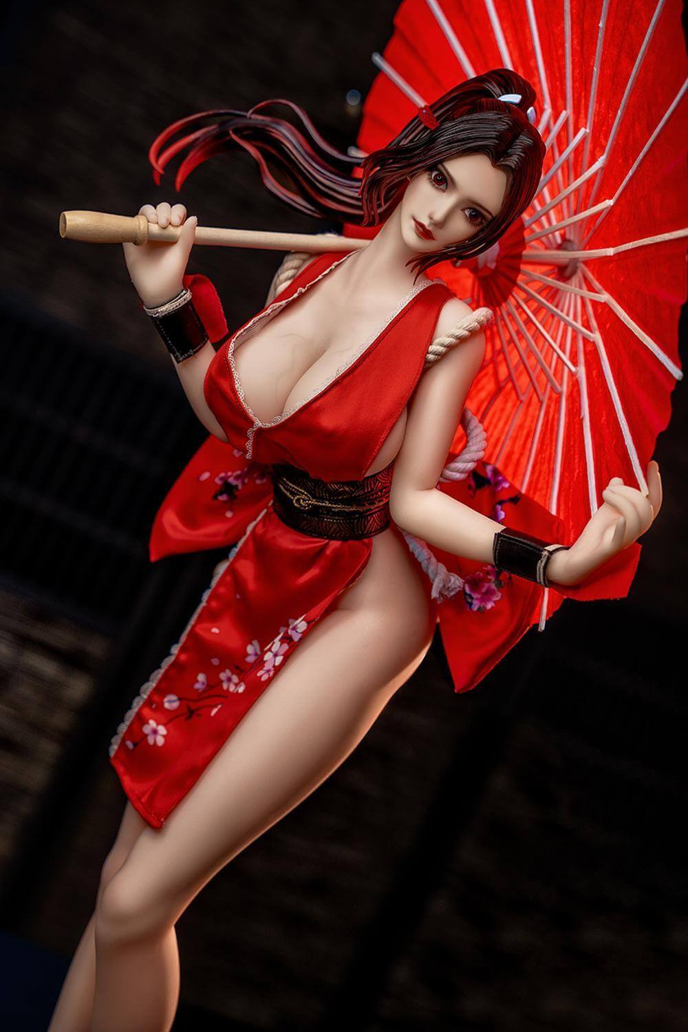 Ninja Waifu 65cm Mini Sex Doll Mai Shiranui, Kimono Anime Sex Doll