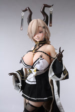 Load image into Gallery viewer, Ahegao Azur Lane Sex Doll Owari, Huge Tits &amp; Horns Kimono Hentai Figure
