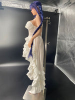 Load image into Gallery viewer, Raiden Shogun sex doll in wedding dress beautiful profile silhouette
