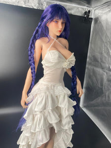 Raiden Shogun sex doll in wedding dress beautiful face