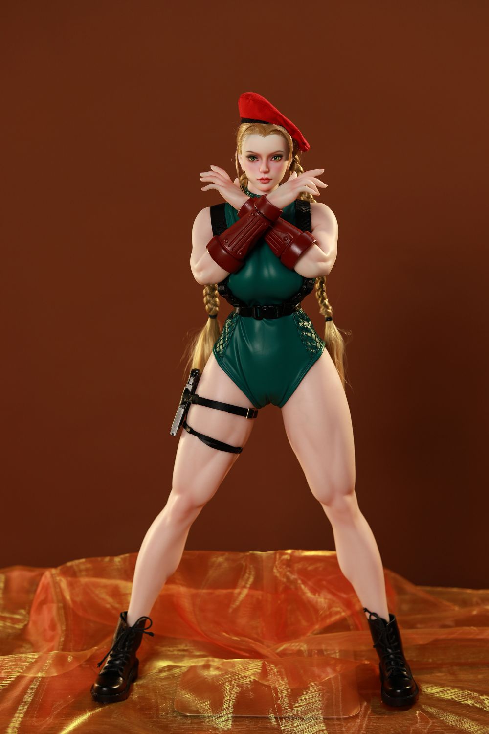 Realistic Anime Sex Doll Cammy White, Blonde Street Fighter Hentai Figure