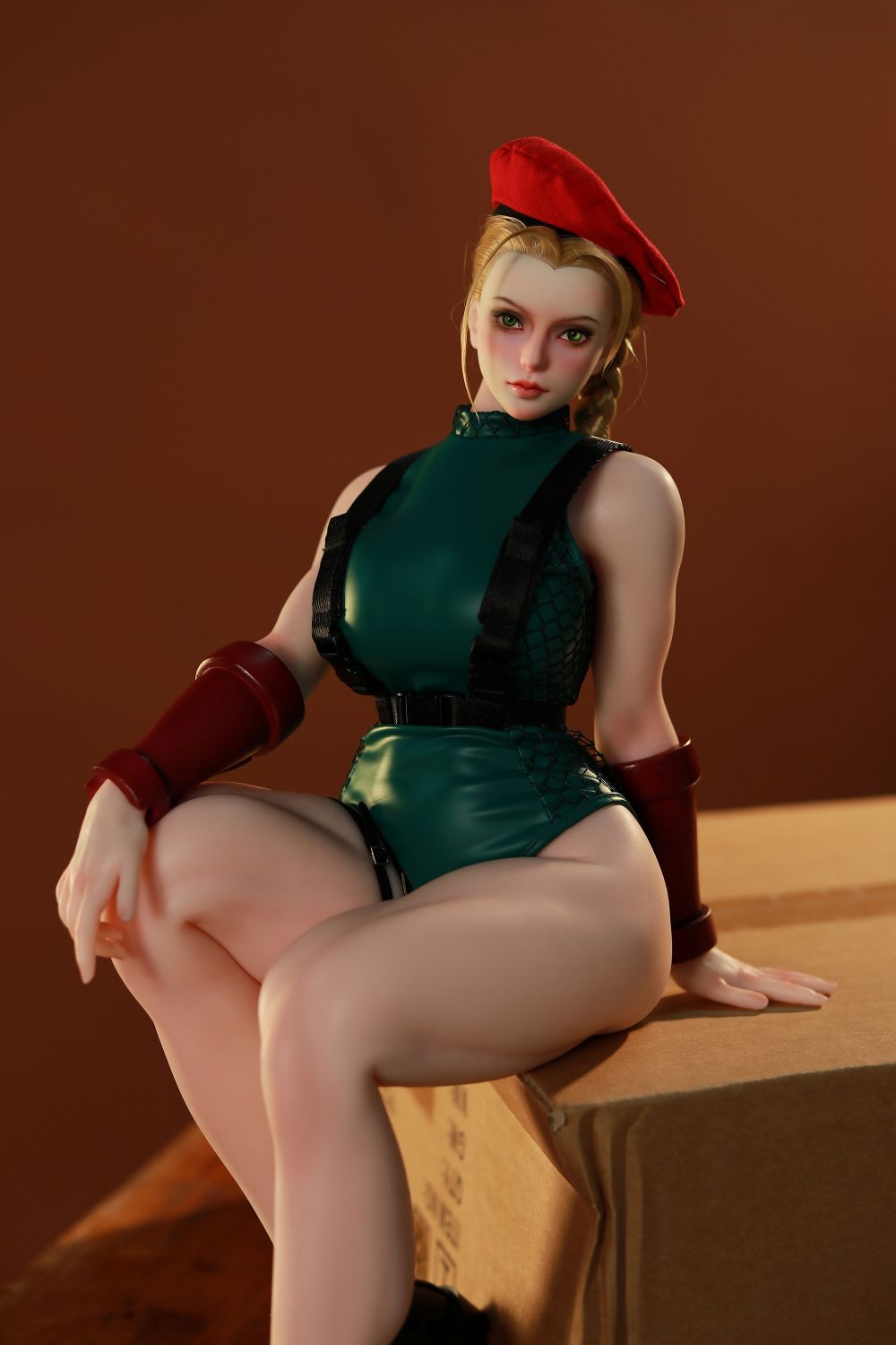 Realistic Anime Sex Doll Cammy White, Blonde Street Fighter Hentai Figure