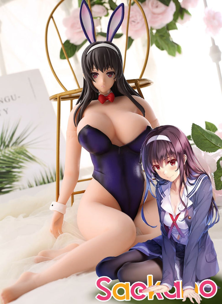 Utaha Kasumigaoka 1 4 Scale Bunny Girl Figure Saekano 50cm Anime