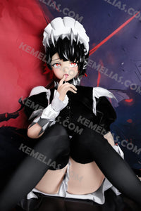 Shark Maid Ellen Joe Sex Doll, 100cm Zenless Zone Zero Hentai Figure