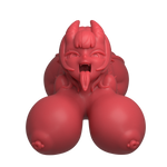 画像をギャラリービューアに読み込む, Succubus Anime Onahole Doll Meru MAX, 3 Holes Portable Hentai Sex Doll
