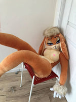 Load image into Gallery viewer, Sweet Lola Bunny Furry Sex Doll, 170cm Kinky Rabbit Milf Plush Sex Doll
