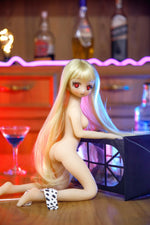 Load image into Gallery viewer, Vampire Anime Sex Doll Remilia, 40cm Blonde hair Scarlet Evil Figure
