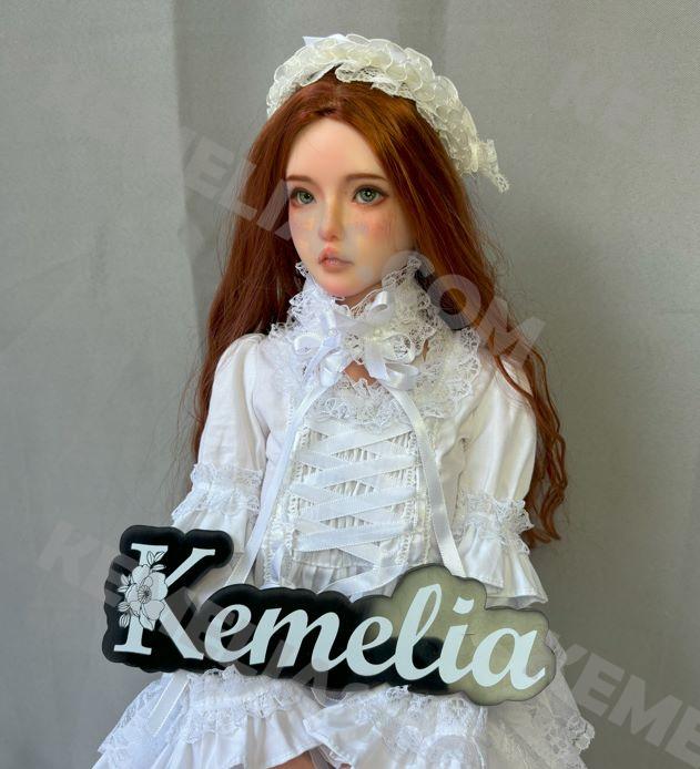 Victorian Fashion Mini Sex Doll Charlotte, 65cm Lifelike British Lady Hentai Figure