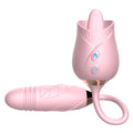 Rose LICKING TONGUE with VIBRATOR