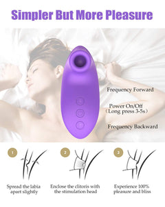 Ergonomic Clit Suction Stimulator