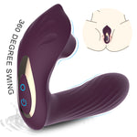 Load image into Gallery viewer, 2 in 1 Clit Sucking G-Spot Vibrator with Rotation
