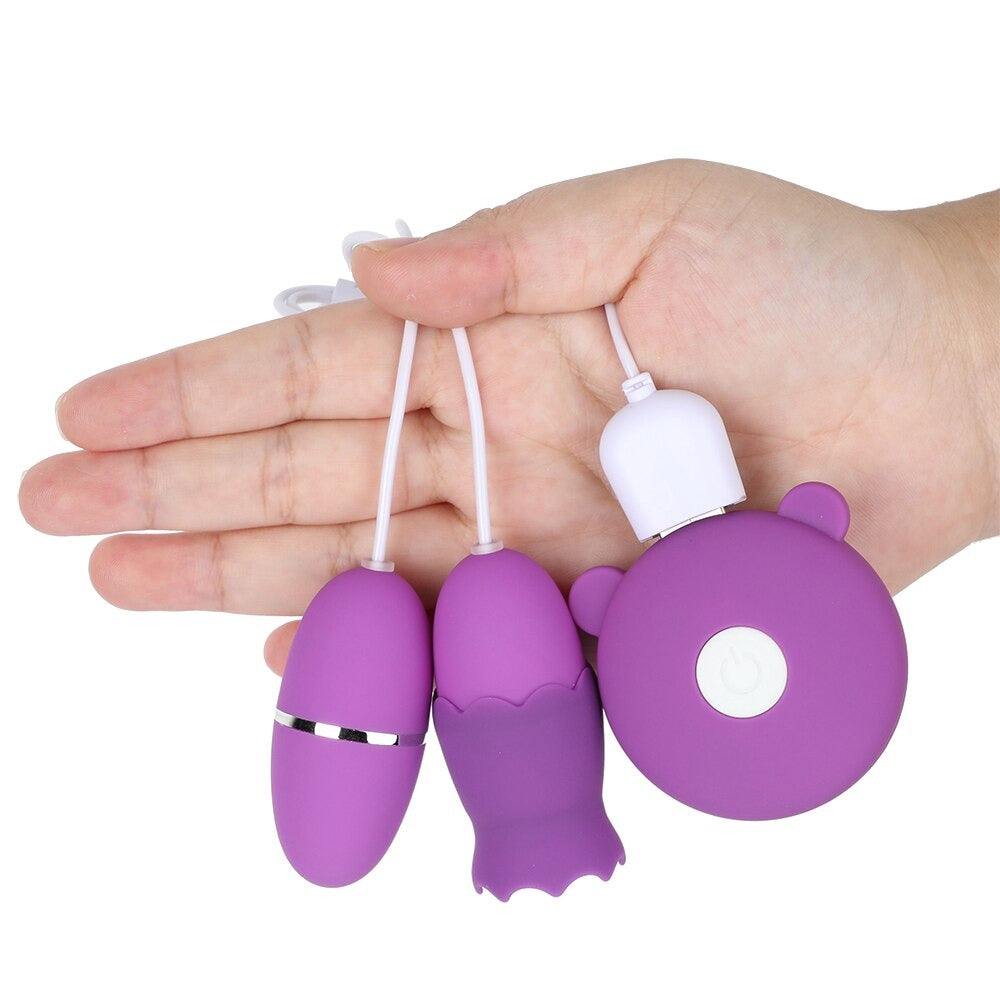 20 Speed Nipple Sucker Clitoris Stimulator Tongue Licking Vibrator Breast Enlarge Vibrator