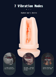 Deep Throat Sucking & Moaning Masturbator, Handsfree 7 Vibrations Pock Kemelia Deep Throat Sucking & Moaning Masturbator, Handsfree 7 Vibrations Pock Kemelia