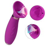 Load image into Gallery viewer, Clit Enlarger Nipples Pump, Suction Clit Stimulator &amp; Licking Vibrator
