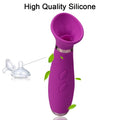 Clit Enlarger Nipples Pump, Suction Clit Stimulator & Licking Vibrator