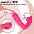2 in 1 Clit Sucking G-Spot Vibrator with Rotation