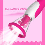 Load image into Gallery viewer, Clit Pump Sucking &amp; Licking Vibrator, 3-in-1 G-Spot Vibrator
