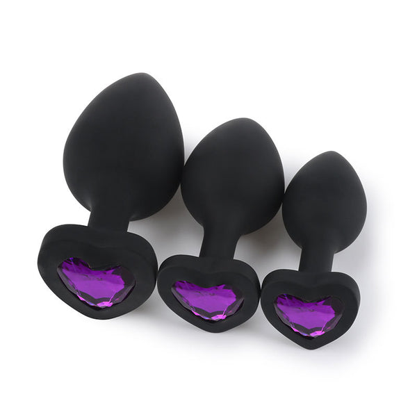 Heart Shaped Butt Plug - Diamond Butt Plug For Men, Prostate Massage A Kemelia Heart Shaped Butt Plug - Diamond Butt Plug For Men, Prostate Massage A Kemelia