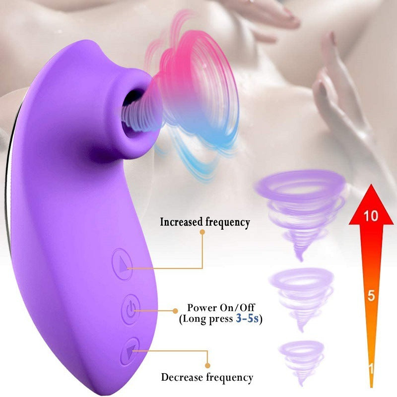 Ergonomic Clit Suction Stimulator